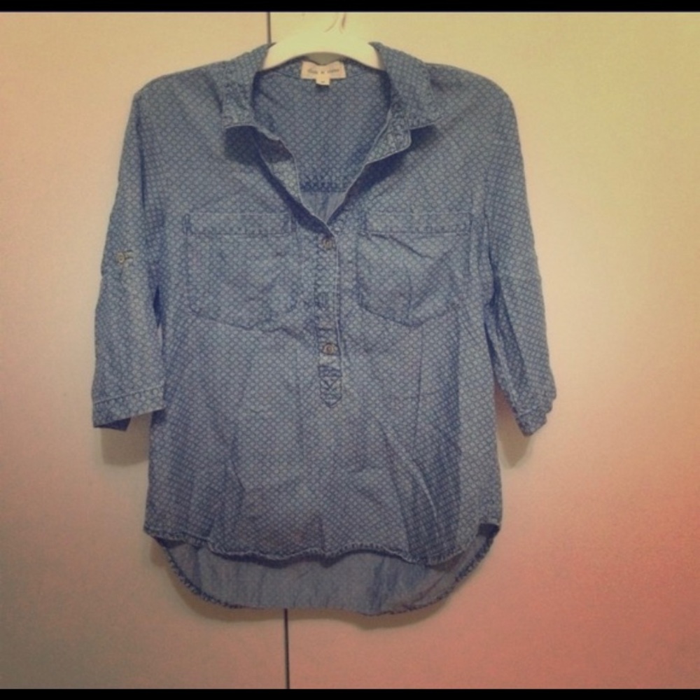 Cloth & Stone Denim Shirt